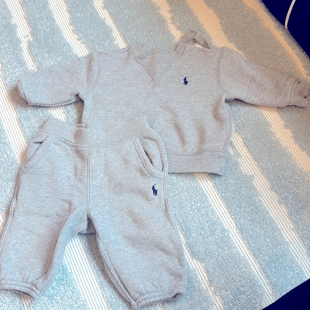 Ralph Lauren Polo Baby Sweatsuit 6M